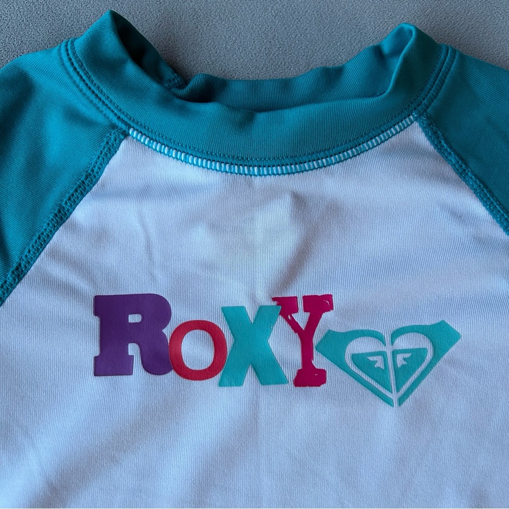 Roxy ~ Rashguard ~ Girls Size 4T - Picture 8 of 8